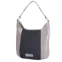 Женская сумка-мешок Laskara серая (LK-DD221-grey-black) фото 9