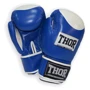 Перчатки боксерские THOR COMPETITION 16oz /Кожа /сине-белые