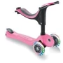 Самокат GLOBBER серии GO UP SPORTY PLUS LIGHTS 5в1 розовый, колеса с подсветкой, 20/50кг (642-110): Максимальная допустимая нагрузка, кг 50 / 20