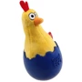Игрушка для собак Цыпленок-неваляшка с пищалкой GiGwi Basic текстиль 14 см (75476): Производитель GiGwi