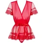 Комплект Obsessive 870-PEI-3 peignoir, S/M