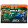 Игровой набор Road Rippers машинка и динозавр Triceratops green (20074)