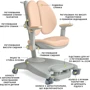 Детское кресло Mealux Supra Duo Plus Peach (арт.Y-116 PG): Возраст ребенка От 4-х лет