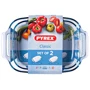 Набор форм Pyrex CLASSIC 2предметов стекл прямоугольный 39х25, 35х23см (912S969): Диапазон температур, °C От -40 до +300