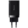 Зарядное устройство Baseus Wall Charger USB+USB-C Super Si Pro 30W Black (CCSUPP-E01): Кабель в комплекте отсутствует