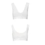 Спортивный топ из эластичного хлопка Passion PS005 TOP white, size M