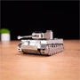 Коллекционная модель-конструктор Metal Time Ponderous Panzer Heavy Tank Тигр (MT020) фото 12