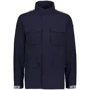Вітровка CMP Man Mid Jacket (30Z5507-N943) 48 темно-синя демісезон з капюшоном