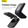 Держатель Baseus Desk Holder Seashell Folding Black (B10551500111-00) фото 7