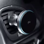 Держатель Proove Car Holder Wireless Charger Titanium Circle Qi2 15W Gray (WHTC15010003): Совместимость Для смартфона, Apple