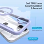 Чехол для iPhone Dux Ducis Skin X Pro with MagSafe Purple for iPhone 16: Тип чехла чехол-книжка
