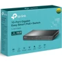 Сетевой коммутатор TP-Link TL-SG1210MPE: Порты только Gigabit Ethernet (10/100/1000)