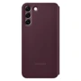 Чохол для телефона Samsung Smart Clear View Cover Burgundy (EF-ZS906CEEGRU) для Samsung S906 Galaxy S22+