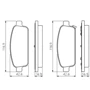 Гальмівні колодки Bosch 0 986 495 259 фото 1