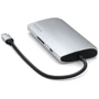 Адаптер Satechi Adapter USB-C to 4xUSB-C+RJ45+HDMI 8K Silver (ST-P8KES): Інтерфейс підключення USB-C