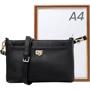 Женская сумка через плечо Amelie Galanti черная (A991511-black): Пол Женский