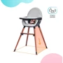 Стульчик для кормления 2 в 1 Kinderkraft Finix Grey (KHFINIX0GRY0000) фото 14