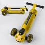 Самокат Best Scooter желтый (CR-62111): Материал колес полиуретан