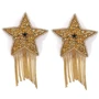 Пестис-звезды с бахромой JSY Nipple Sticker RT236112 Gold, стикеры