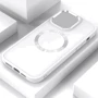 Чехол для iPhone TPU Case Bonbon Metal Style with MagSafe White for iPhone 11: Цвет белый