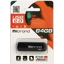 USB-флешка Mibrand 64GB Mink USB 2.0 Black (MI2.0/MI64P4B): Стандарт USB USB 2.0