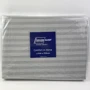 Простынь на резинке SoundSleep Stripy Grey бязь 90х200х20 см (93949613): Материал бязь