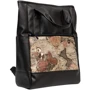 Жіноча сумка-рюкзак Sambag Shopper темно-коричнева (93541020p)