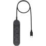 Наушники Jabra Engage 50 II USB Type-C MS Mono (5093-299-2159): Тип конструкции накладные