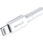 Кабель Baseus Cable USB-C to Lightning 18W PD BMX Mini MFI 1.2m White (CATLSW-A02): Довжина 1.2 м