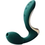Вибратор-пульсатор с вакуумной насадкой Zalo – Talis G-Spot PulseWave Vibrator Turquoise Green