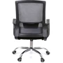 Офісне крісло АКЛАС Конвалія BL Tilt Сірий (Сірий/Чорний) (00160109)