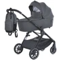 Коляска детская 2 в 1 El Camino Genesis Asphalt Gray (ME 1126 Asphalt Gray)