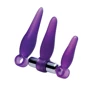 Набор анальных пробок с вибропулей Frisky Vibrating Finger Rimmer Set
