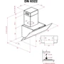 Вытяжка Perfelli DN 6322 W LED фото 6