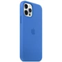 Чехол для iPhone Mobile Case Silicone Case Full Protective Capri Blue for iPhone 13 Pro Max: Цвет синий