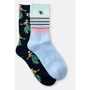 Шкарпетки Rip Curl Art Crew Sock (ART CREW SOCK 2-PK) 2 пари чорні, зелені