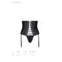 Сексуальный комплект Passion CELINE SET Corset & String black S/M