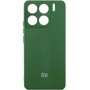 Чехол для телефонов Lakshmi Silicone Case with Logo Full Camera Dark Green for Xiaomi 15