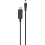 Кабель ACCLAB кабель питания для роутера USB Cable to DC 5.5х2.1 мм 12V 1A Black