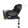 Автокресло MAXI-COSI Pearl 360 2 без вкладыша Authentic Black (8045671111): Регулировка высота подголовника, наклон спинки, высоты внутренних ремней