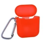 Чехол для наушников COTEetCI Case TPU with Belt Transparent/Red (CS8113-TR) for AirPods