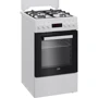 Плита комбинированная Beko FSM52330DWDS: Тип варочной поверхности Варочная панель газовая