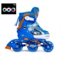 Ролики "3-wheels". Blue (размер 27-30) Все колеса светятся!