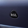 Чемодан Rogal M темно-синій (RGL720M-dark-blue-orange): Фактура матова