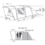 Палатка Easy Camp Palmdale 400 Forest Green (120368)