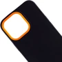 Чехол для iPhone Mobile Case TPU+PC Bichromatic Black / Orange for iPhone 13 Pro Max: Цвет черный