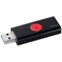 USB-флешка Kingston 32GB DataTraveler 106 USB 3.0 Black/Red (DT106/32GB): Максимальная скорость чтения, МБ/с 100