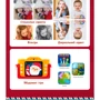 Цифровой детский фотоаппарат XOKO KVR-200 Christmas Limited Edition Dual Lens Red/Yellow фото 8