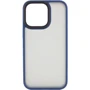 Чохол для iPhone Mobile Case TPU+PC Metal Buttons Blue для iPhone 13 Pro Max
