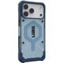 Чехол для iPhone Urban Armor Gear UAG Pathfinder Clear MagSafe Bundle Blues Lanyard (1145521BV03) for iPhone 17 Pro Max